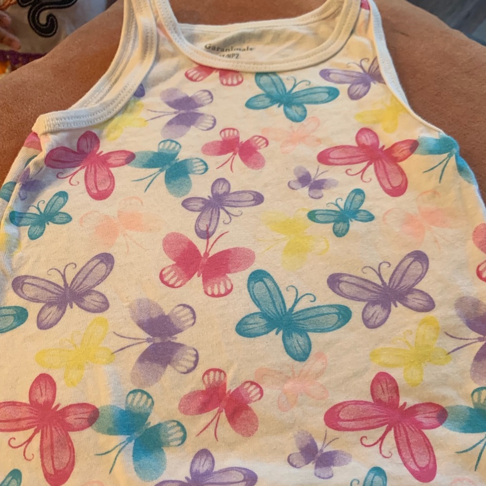 Toddler butterfly tank